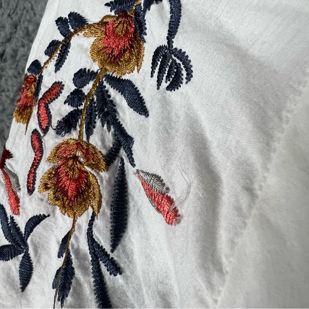 🛑 SOLD 🛑 Free People Womens Large Pavlo Embroidered Shift Dress Bohemian - Picture 10 of 16